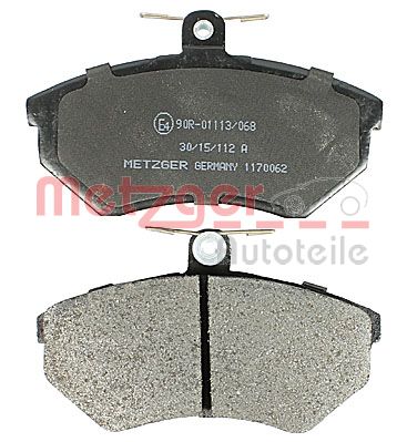 METZGER 1170062 Bremsbelagsatz, Scheibenbremse